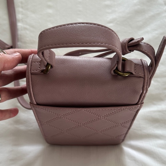 FRYE AND CO. Mauve / Dusty Rose Small Crossbody Bag - Picture 7 of 7
